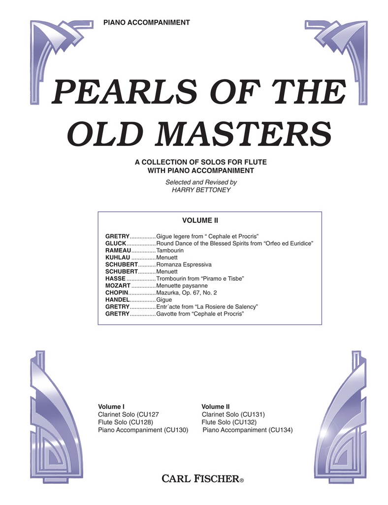 Pearls of the old masters - 2 (Piano accompaniment)