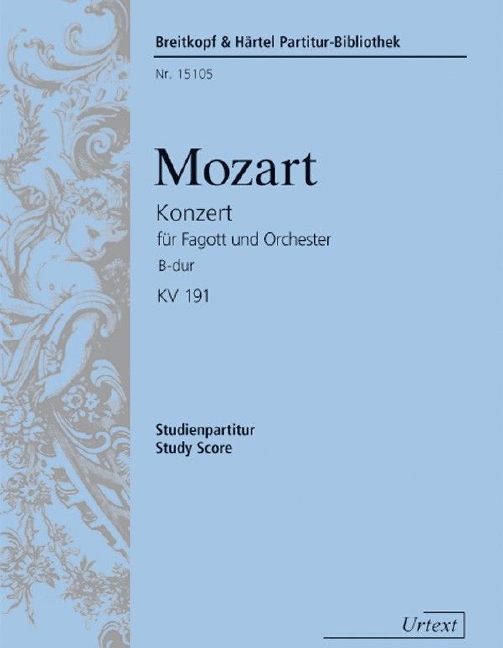 Andante in C major, KV.315 (285e) (Study score)