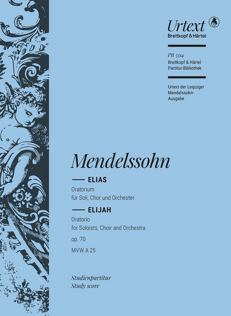 Elijah, MWV.A 25, Op.70 (Study score)