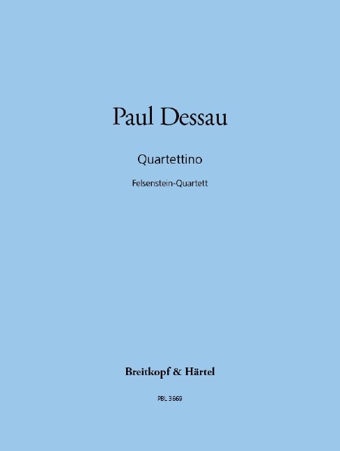 Quartettino (Study score)