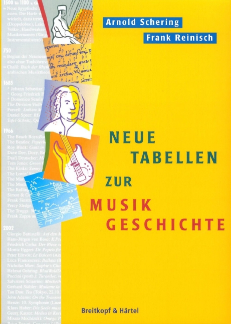 Neue Tabellen zur Musikgeschichte