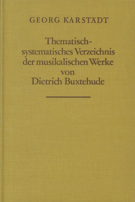 Buxtehude-Werke-Verzeichnis (BuxWV)