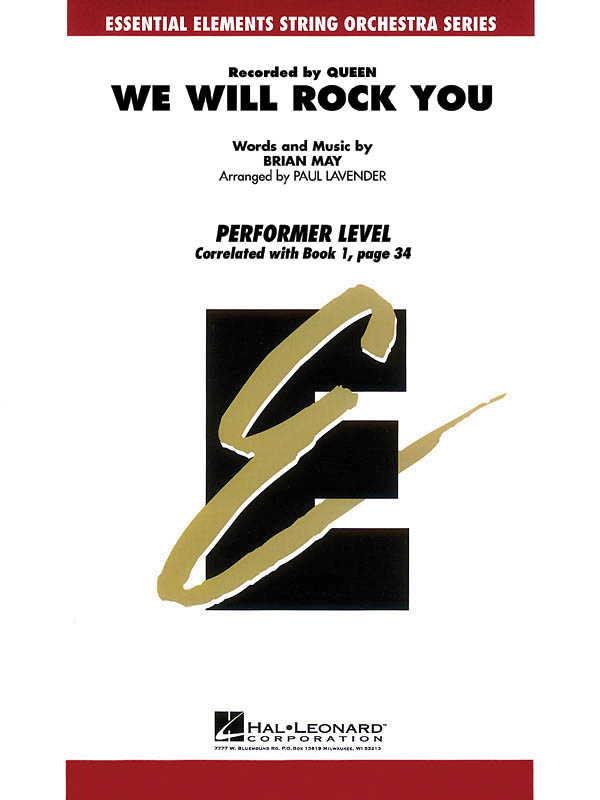 We Will Rock You (Score & parts)