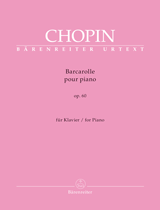 Barcarolle for Piano, Op.60