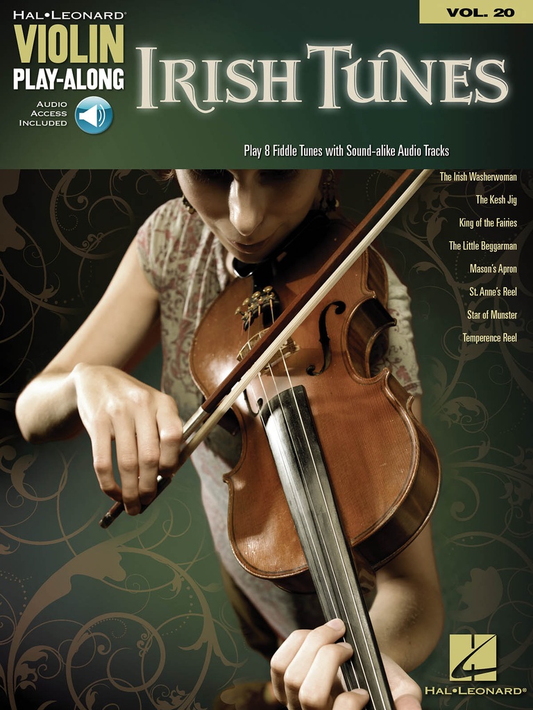 Irish Tunes, Violin Play-Along (20)