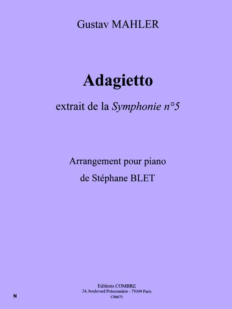 Adagietto extr. de la Symphonie No.5