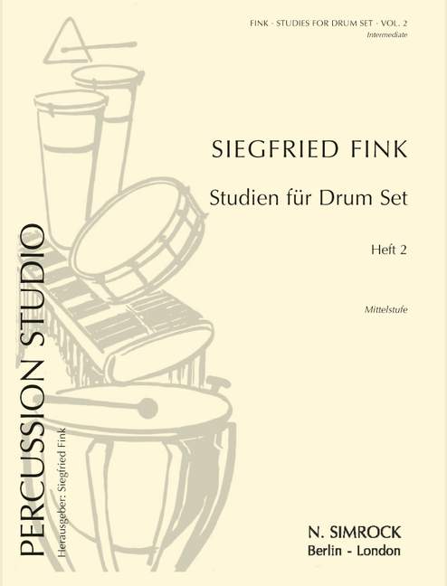 Studies for Drum Set - Vol.2 (Intermediate)