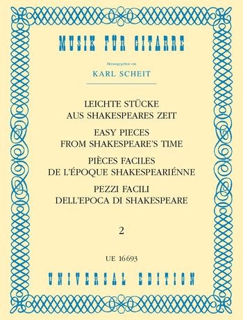 Leichte Stücke aus Shakespeares Zeit - Vol.2