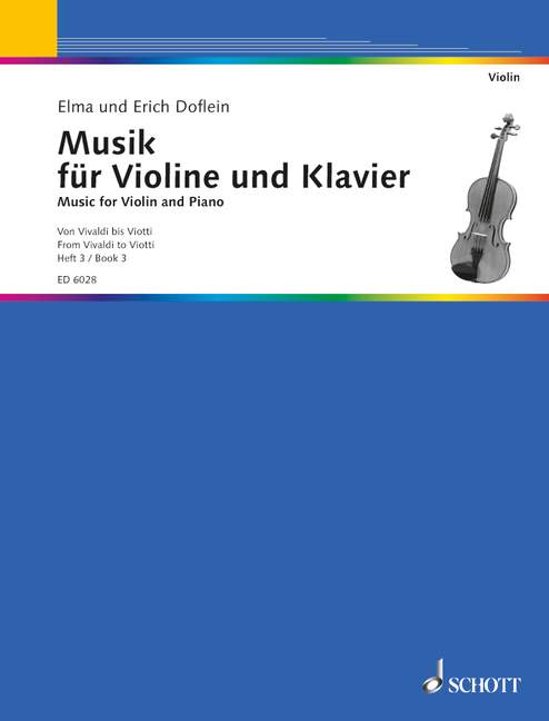 Musik fur Violine und Klavier - Band 3