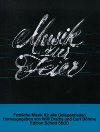 Musik zur Feier (Partitur)