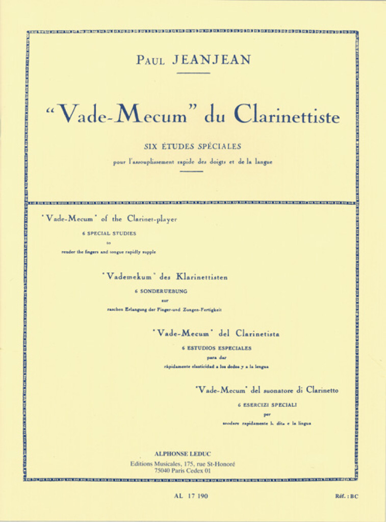 Vade-Mecum du Clarinettiste