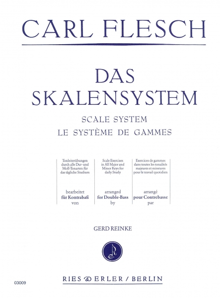 Scale System for Double Bass