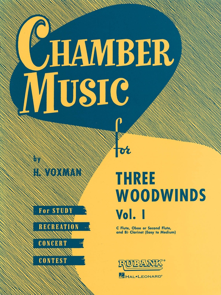 Chamber music for 3 woodwinds - Vol.1