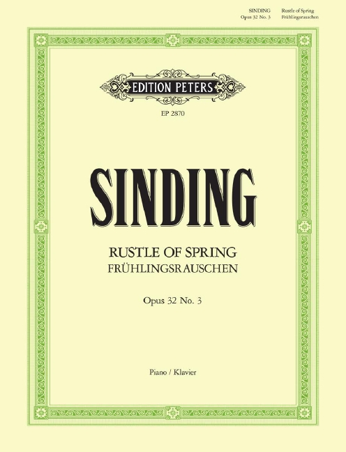 Frühlingsrauschen, Op.32/3