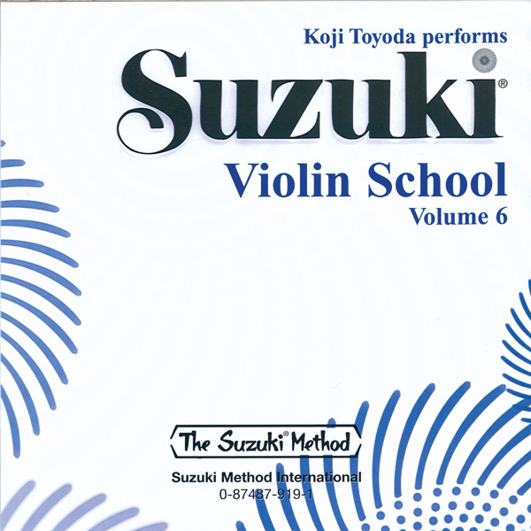 Suzuki Violin School - Vol.6 (CD only - Original edition)