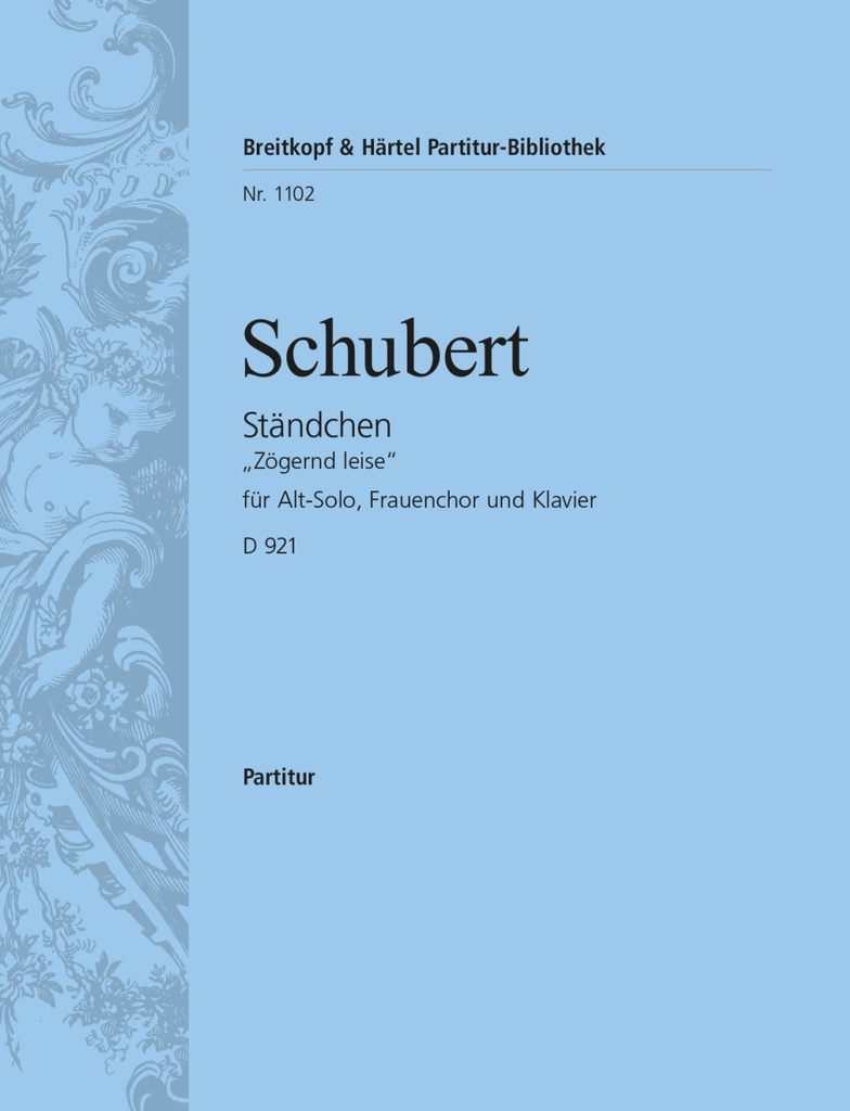 Staendchen, D.921 [Op. post. 135] (Full score)