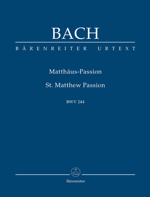 Matthaus-Passion, BWV.244 (Study score)