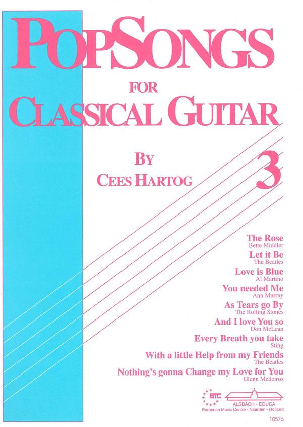 Popsongs for Classical Guitar - Book 3