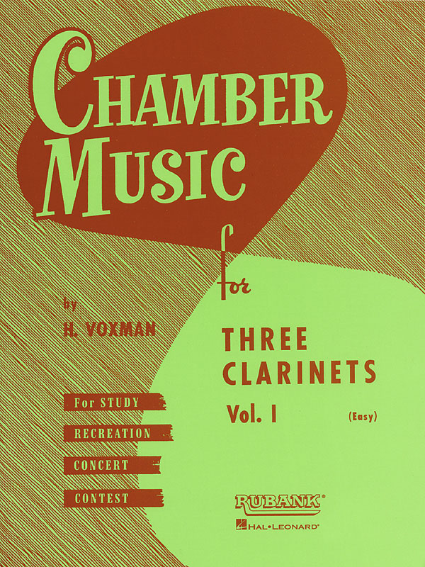 Chamber music for three clarinets – Vol.1