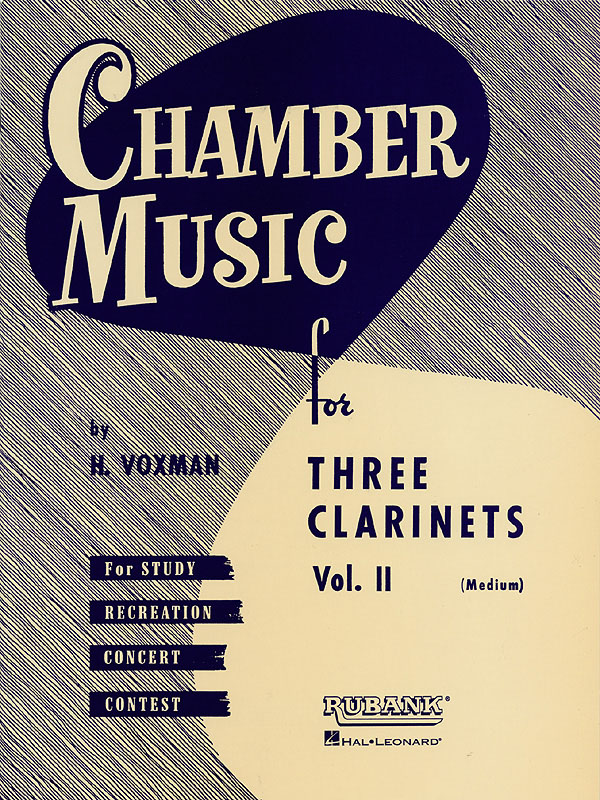 Chamber music for three clarinets – Vol.2