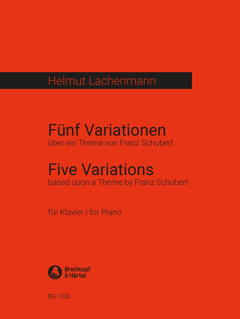 5 Variations Based upon a Theme by Franz Schubert