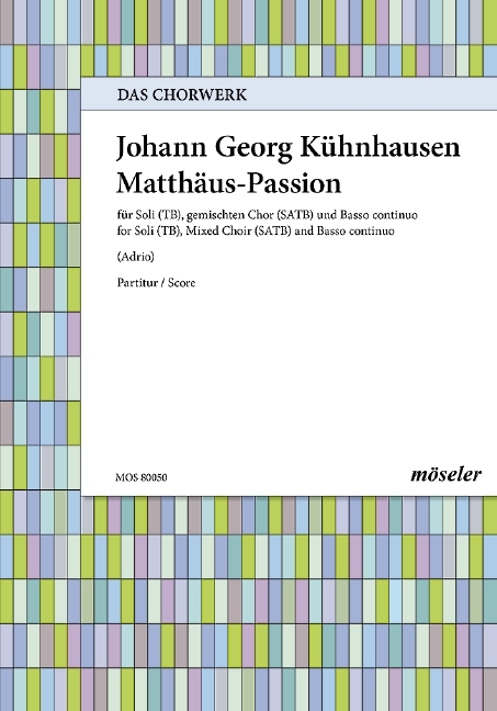 Passion nach Matthaus (Partitur)