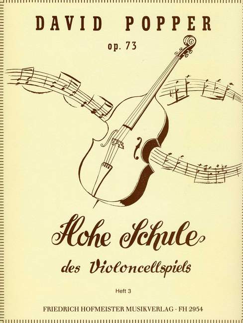 Hohe Schule, Op.73 - Heft 3 (HOFMEISTER)