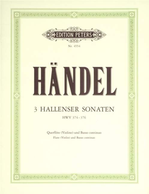 3 Hallenser Sonaten