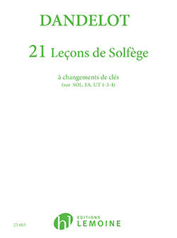 21 Leçons de Solfège (5 Clés)