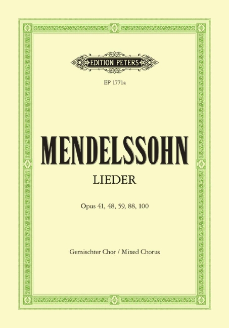 Lieder fur gem. Chor, Op.41, 48, 59, 88, 100