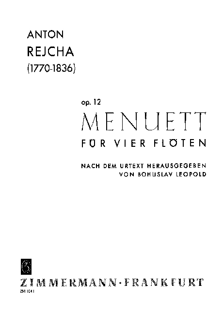 Menuet, Op.12