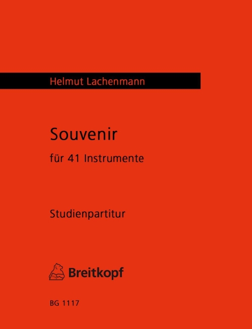 Souvenir (Study score)