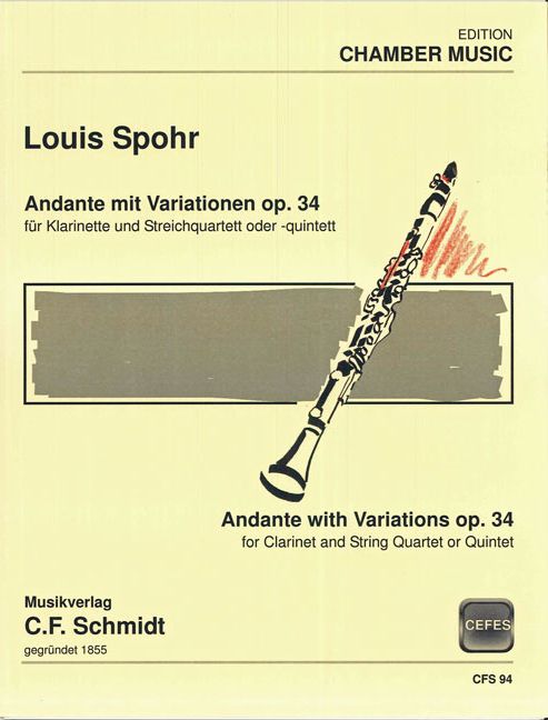 Andante mit Variationen, Op.34 (Stimmen)