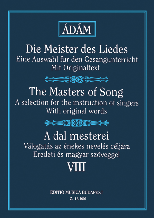 Die Meister des Liedes - Band 8