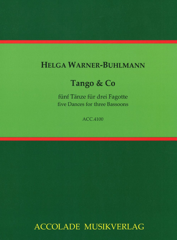 Tango & Co: 5 Dances (Score & parts)