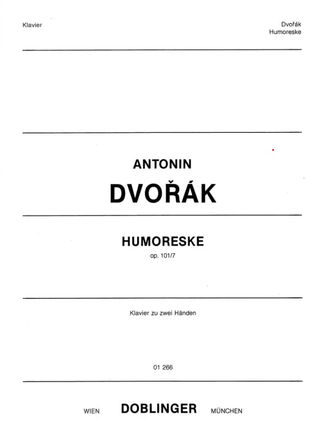 Humoreske Ges-Dur op. 101/7