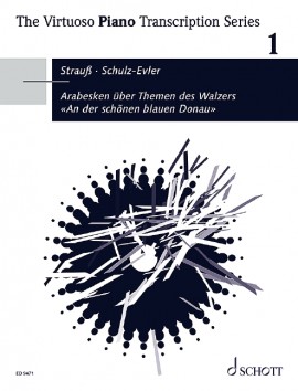 Arabesques of the theme of waltzes "An der schönen blauen Donau"