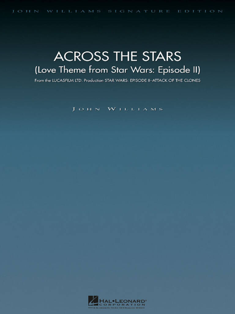 Across the Stars (Score & parts)