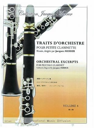 Traits d'Orchestre pour Petite Clarinette - Vol.4