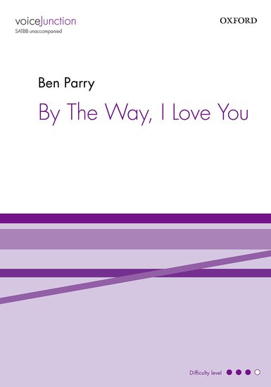 By The Way, I Love You (Vocal score)