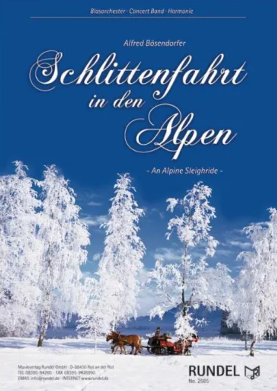 Schlittenfahrt in den Alpen (Score & parts)