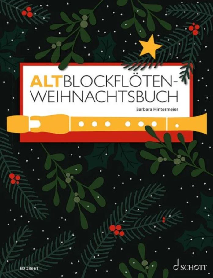 Altblockflöten - Weihnachtsbuch