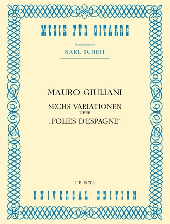 6 Variationen über Folies d'Espagne, Op.45