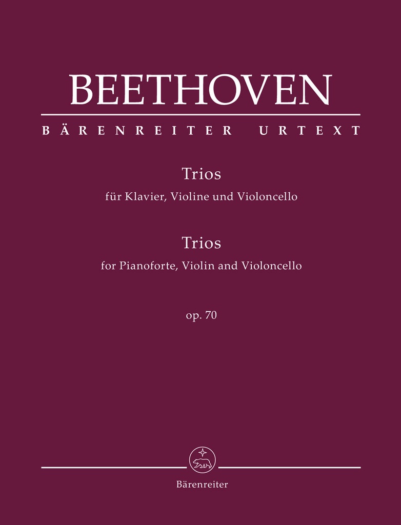 Trios for Pianoforte, Violin and Violoncello, Opus 70