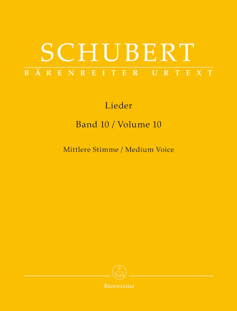 Lieder, Vol. 10 (Medium voice)