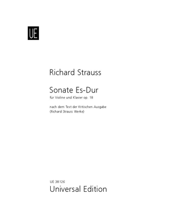 Sonate in Es-Dur, Opus 18