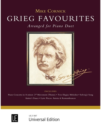 Grieg Favourites (for Piano four hands)