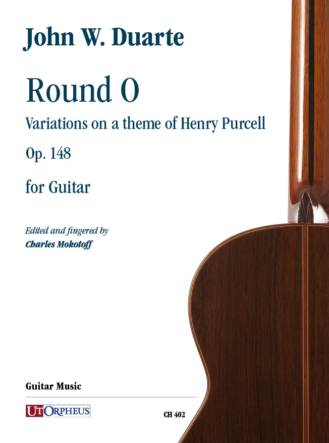 Round O - Variations on a Theme of Henry Purcell, Opus 148 for Guitar