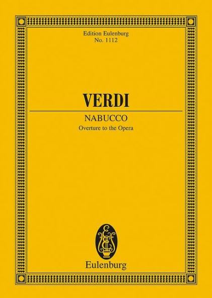 Nabucco: Overture (Study score)