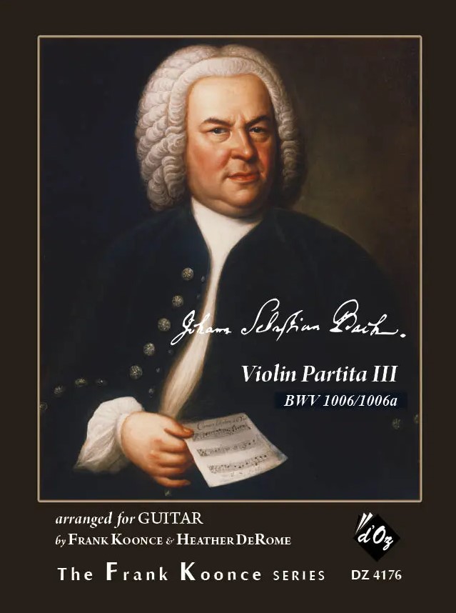 Violin Partita III, BWV. 1006a / 1006 for Guitar